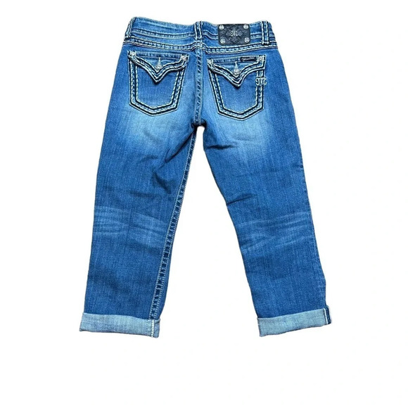 MIss Me JE5014EP15 Easy Capri Jean  Sz: 27 - Picture 3 of 9